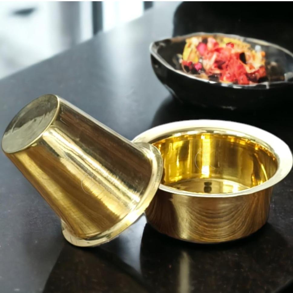 Brass Dabara Set
