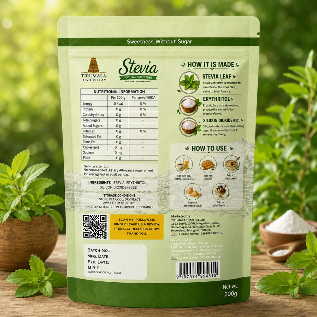 Stevia Natural Sweetener